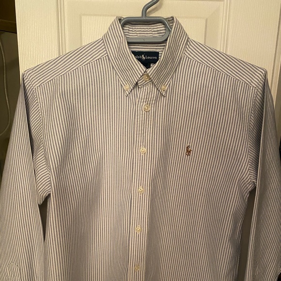 Boys Ralph Lauren dress shirt. Worn once. - Picture 1 of 3